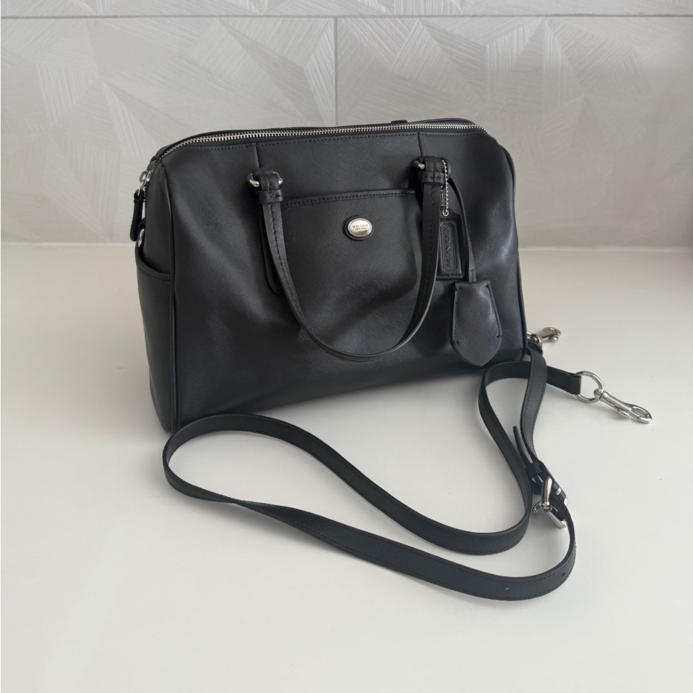 Coach Peyton Leather Satchel